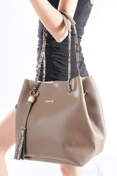 Capone Merida Women Mink Shoulder Bag image 6