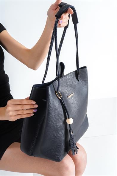 Capone Merida Women Navy Shoulder Bag image 6