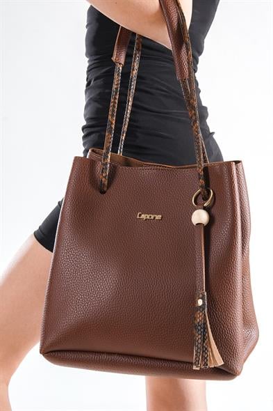 Capone Merida Women Tan Shoulder Bag image 6