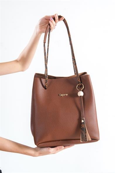 Capone Merida Women Tan Shoulder Bag image 2