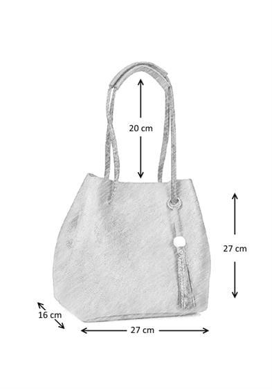 Capone Merida Women White Shoulder Bag image 3