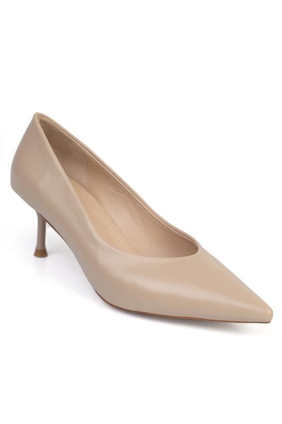 Capone Merle Pointed Toe Genuine Leather Lined Stiletto