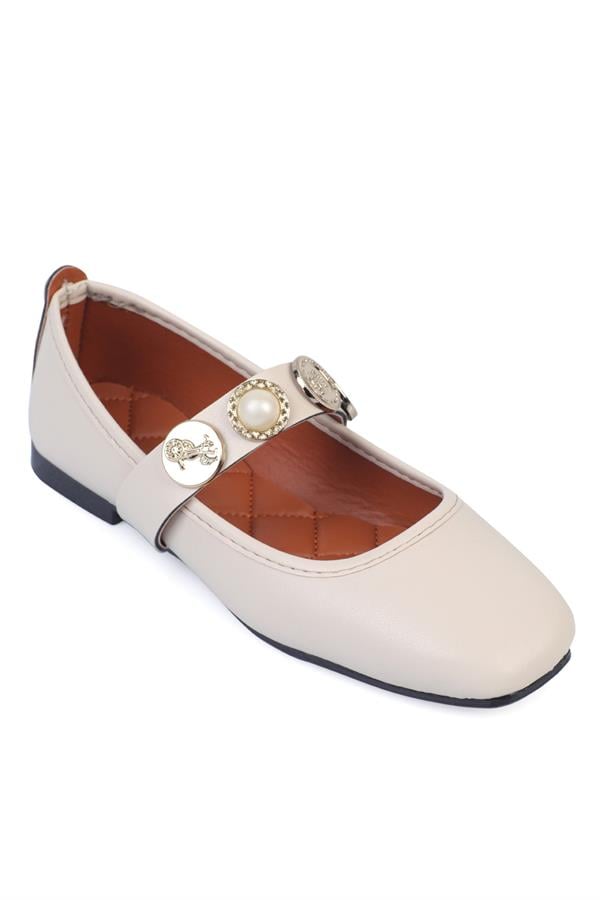 Capone Mimi Women Cream Ballerina