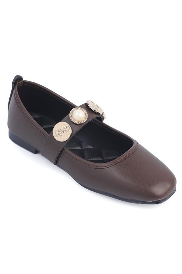 Capone Mimi Women Dark Brown Ballerina