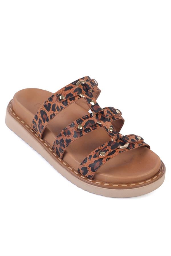 Capone Nisa Women Tan Sandal image 1