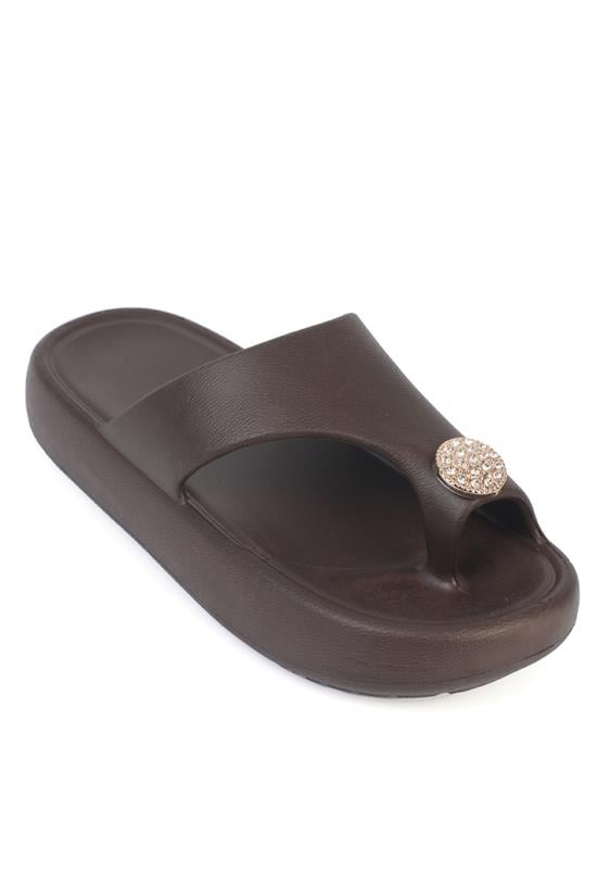 Capone Norri EVA Thong Women Brown Sandal
