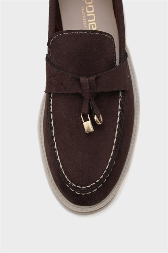Capone Outfitters 001 Women Brown Loafer image 4
