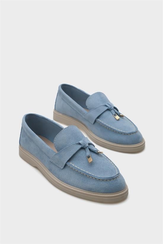 Capone Outfitters 001 Women Denim Blue Loafer image 2