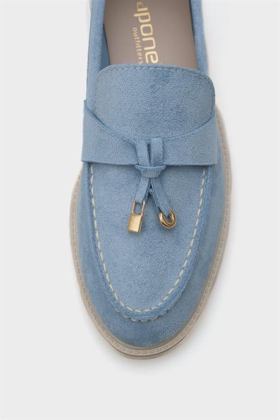Capone Outfitters 001 Women Denim Blue Loafer image 3