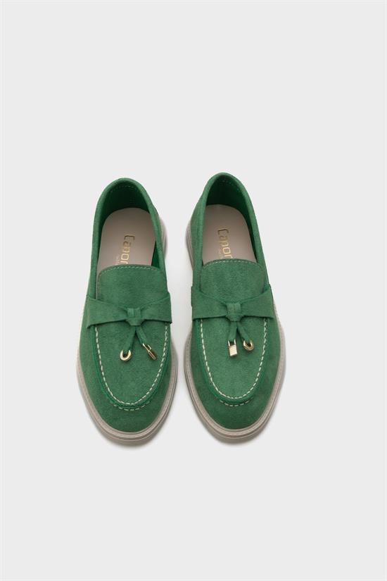 Capone Outfitters 001 Women Green Loafer image 5