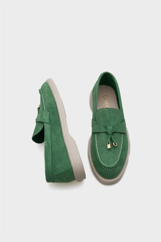 Capone Outfitters 001 Women Green Loafer image 6