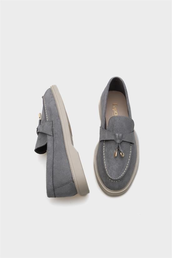 Capone Outfitters 001 Women Light Grey Loafer image 6