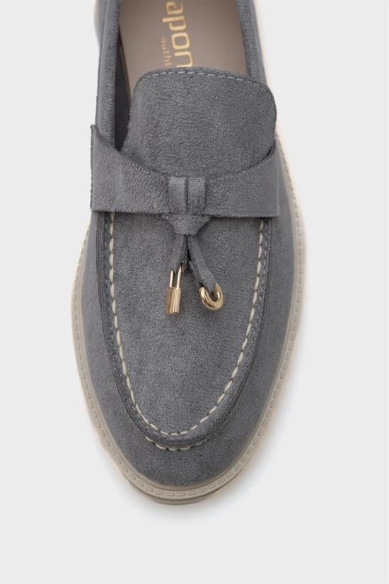 Capone Outfitters 001 Women Light Grey Loafer image 3