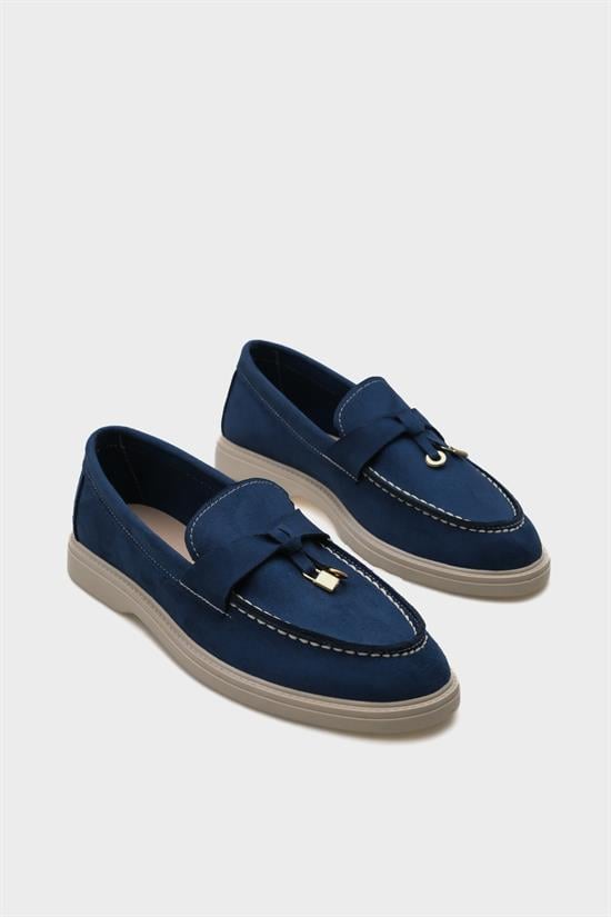 Capone Outfitters 001 Women Navy Loafer image 2