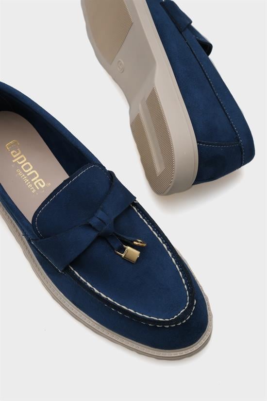 Capone Outfitters 001 Women Navy Loafer image 6