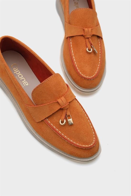Capone Outfitters 001 Women Orange Loafer image 5