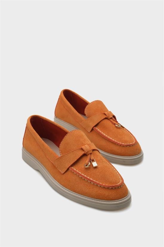 Capone Outfitters 001 Women Orange Loafer image 6