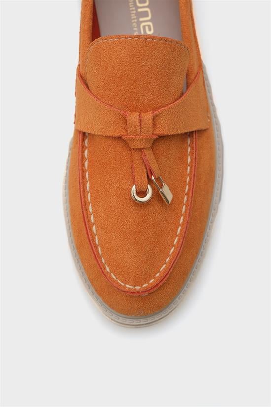 Capone Outfitters 001 Women Orange Loafer image 4
