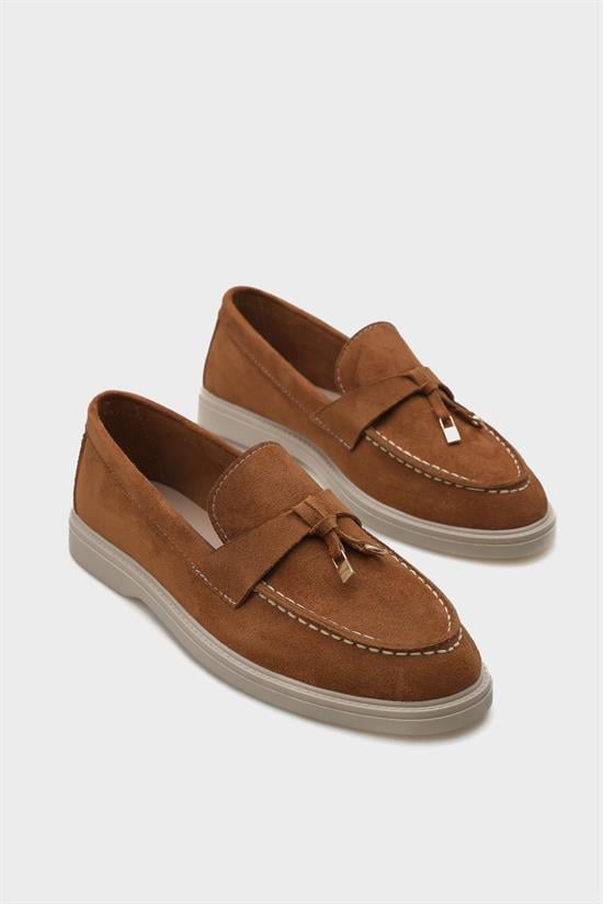 Capone Outfitters 001 Women Tan Loafer image 2