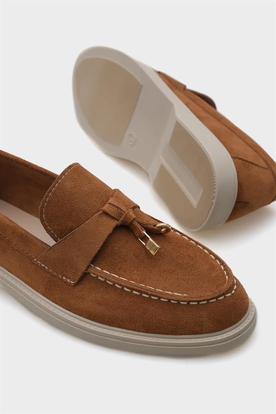 Capone Outfitters 001 Women Tan Loafer image 5