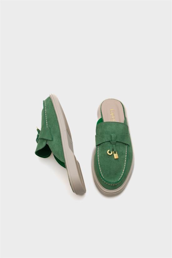 Capone Outfitters 003 Women Green Sandal image 5