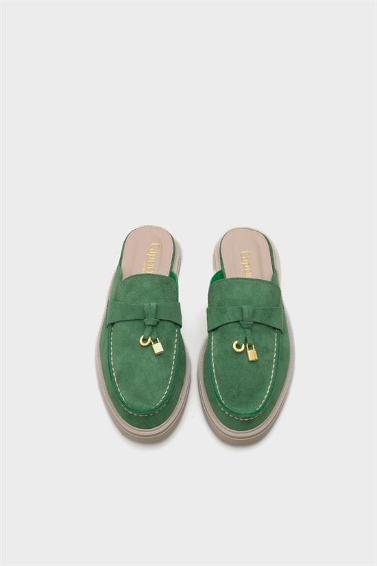 Capone Outfitters 003 Women Green Sandal image 6