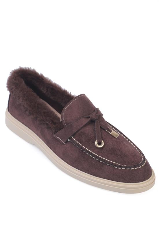 Capone Outfitters 004 Women Sued Brown Loafer