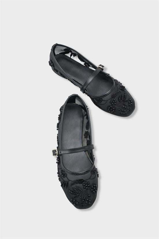 Capone Outfitters 058 Women Black Ballerina image 5