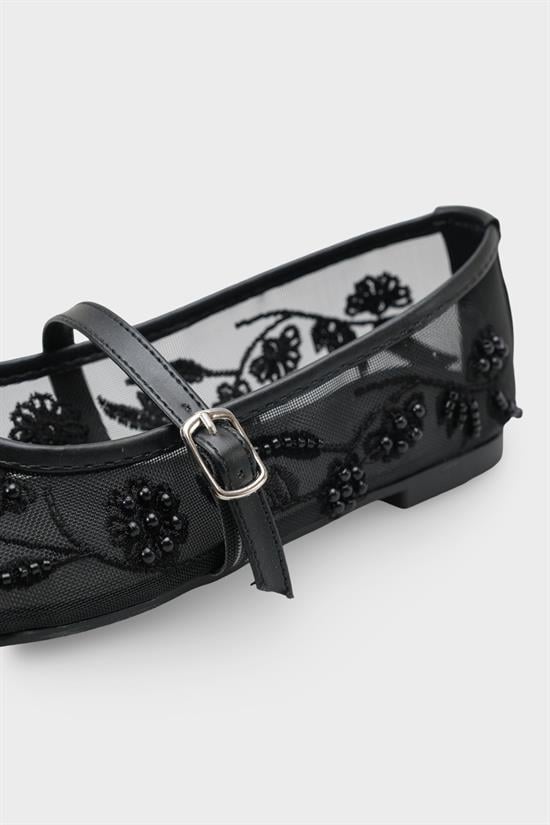 Capone Outfitters 058 Women Black Ballerina image 4