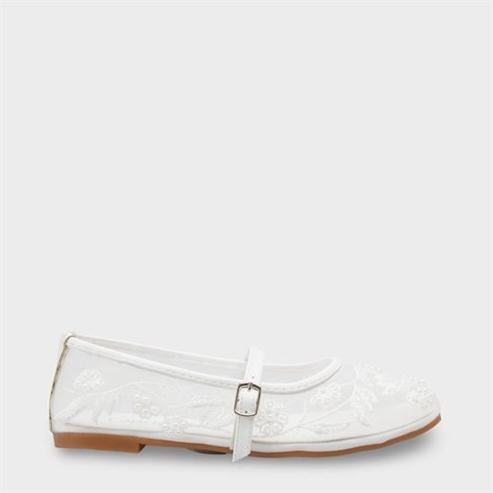 Capone Outfitters 058 Women White Ballerina image 2