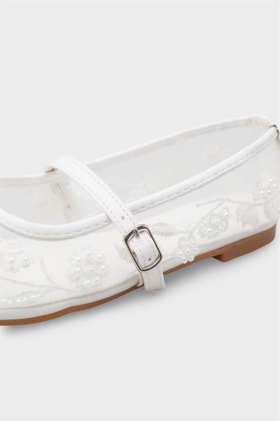 Capone Outfitters 058 Women White Ballerina image 4