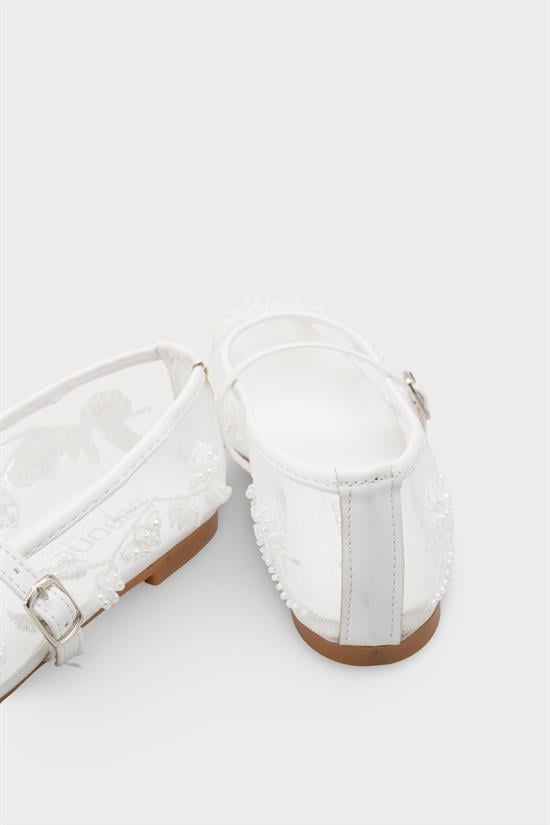 Capone Outfitters 058 Women White Ballerina image 5