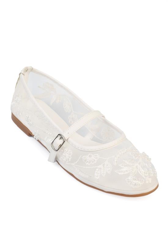 Capone Outfitters 058 Women White Ballerina