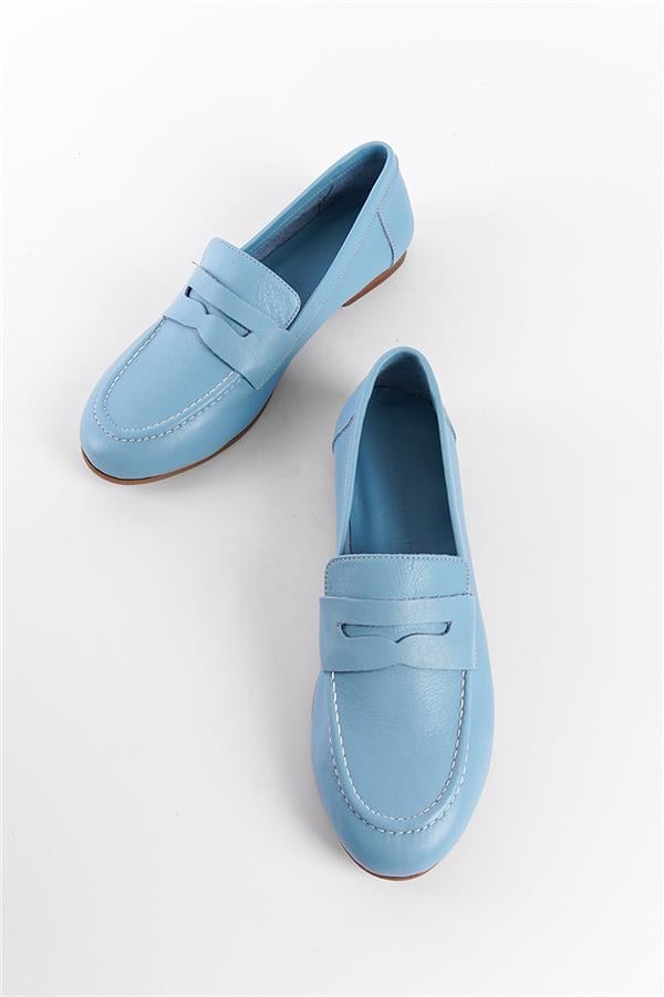 Capone Outfitters 078 Women Denim Blue Loafer image 4
