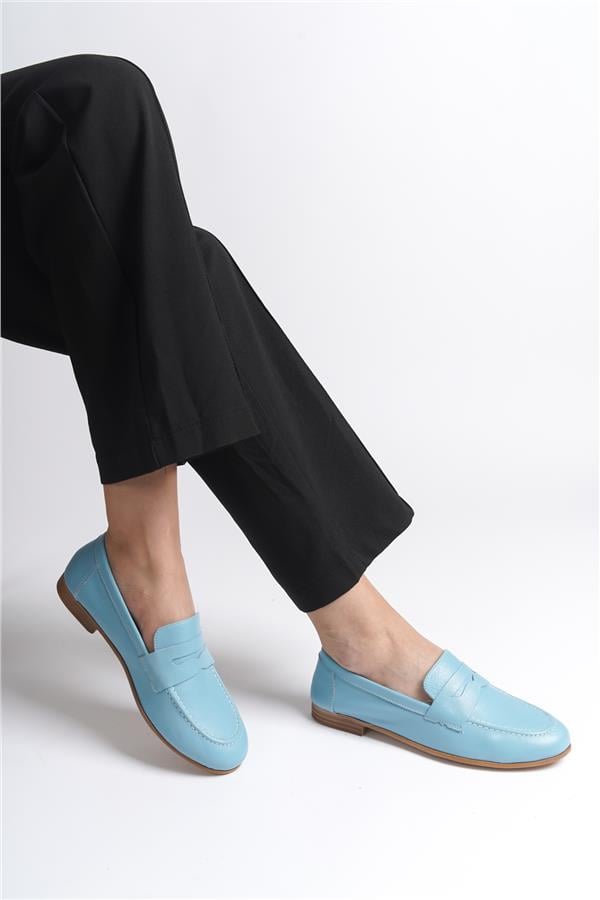 Capone Outfitters 078 Women Denim Blue Loafer image 6