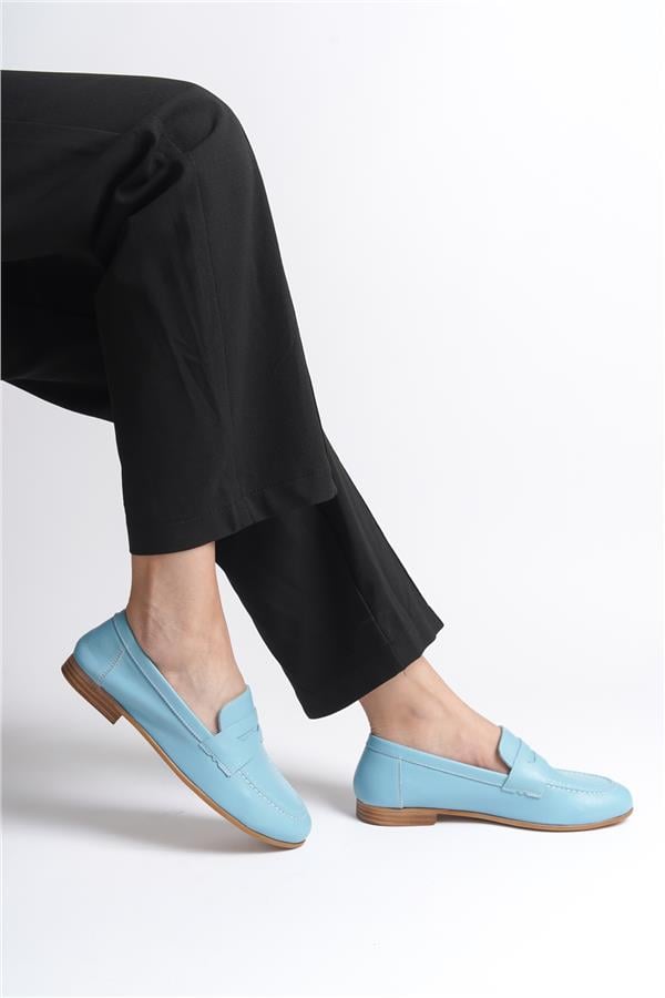 Capone Outfitters 078 Women Denim Blue Loafer image 5