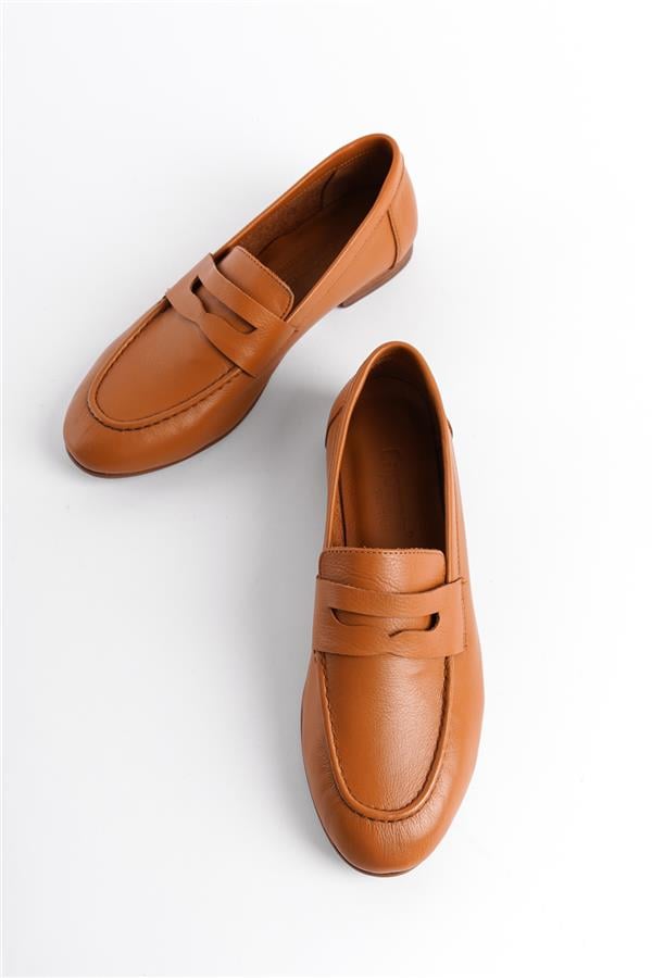 Capone Outfitters 078 Women Tan Loafer image 4