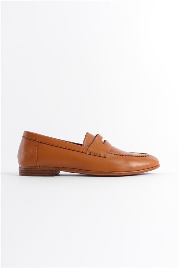 Capone Outfitters 078 Women Tan Loafer image 2