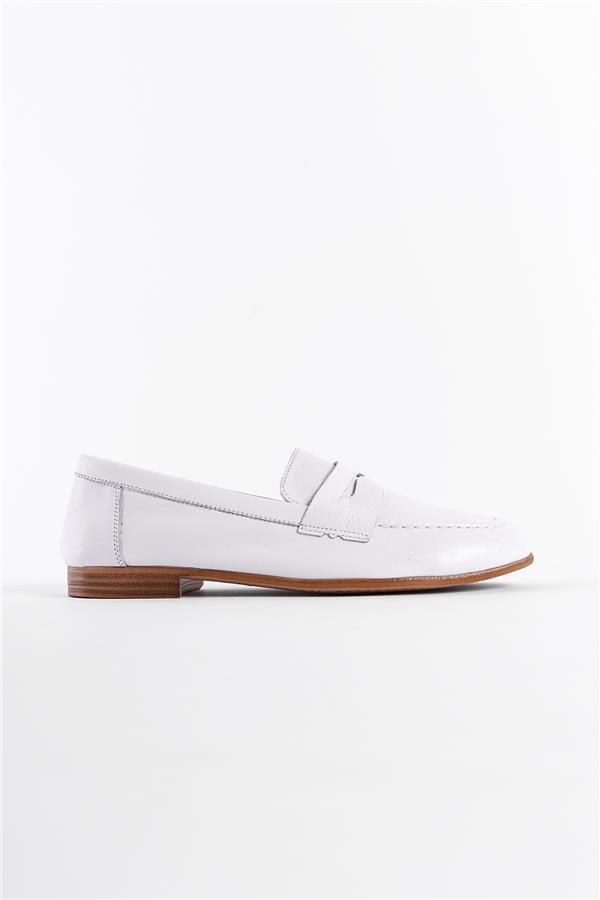 Capone Outfitters 078 Women White Loafer image 3