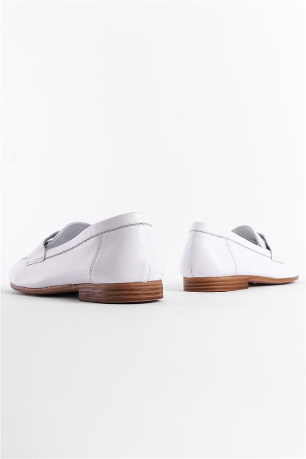 Capone Outfitters 078 Women White Loafer image 4