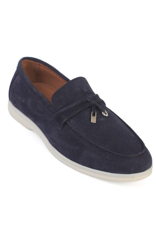 Capone Outfitters 095 Women Navy Loafer