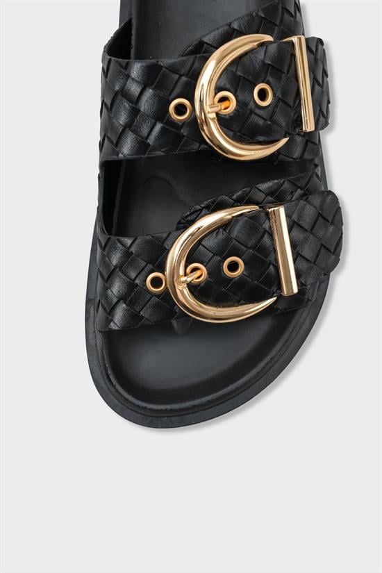 Capone Outfitters 1000 Women Black Sandal image 4
