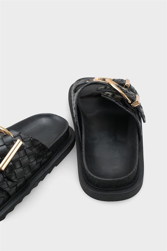 Capone Outfitters 1000 Women Black Sandal image 5