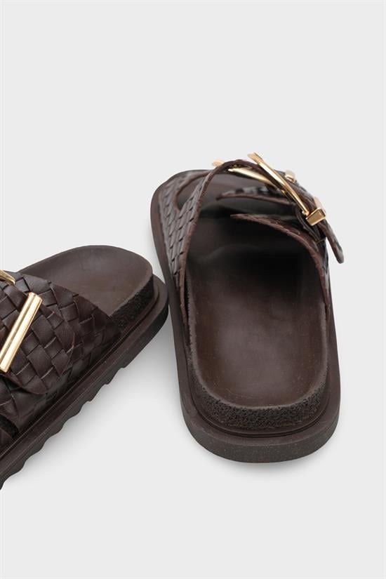 Capone Outfitters 1000 Women Brown Sandal image 5