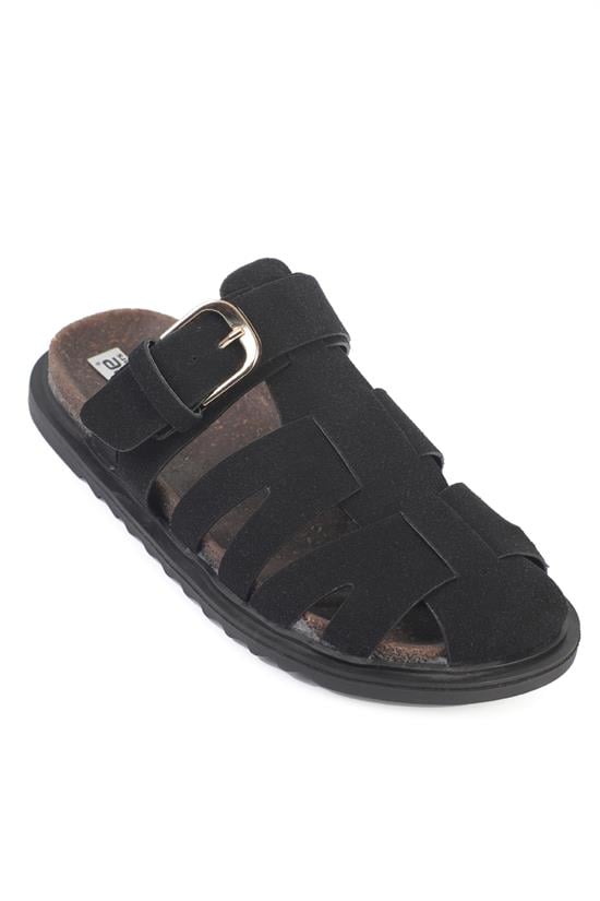Capone Outfitters 1007 Women Black Sandal