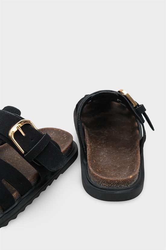 Capone Outfitters 1007 Women Black Sandal image 5
