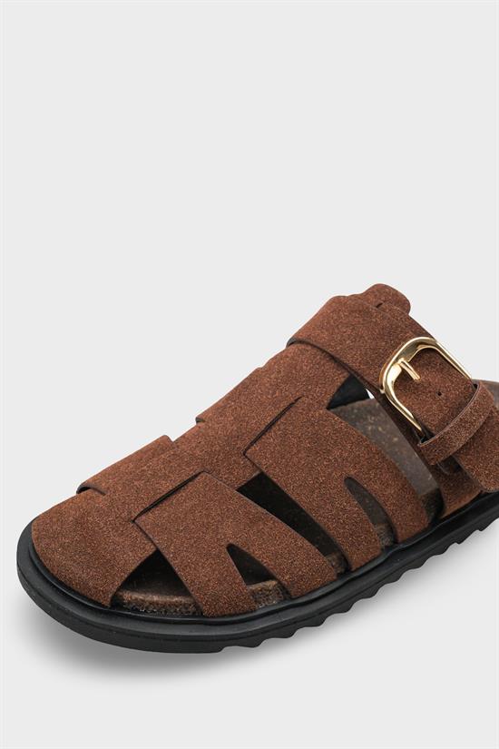 Capone Outfitters 1007 Women Brown Sandal image 4