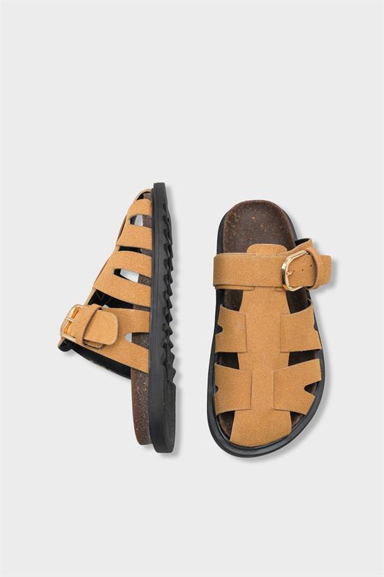 Capone Outfitters 1007 Women Tan Sandal image 6