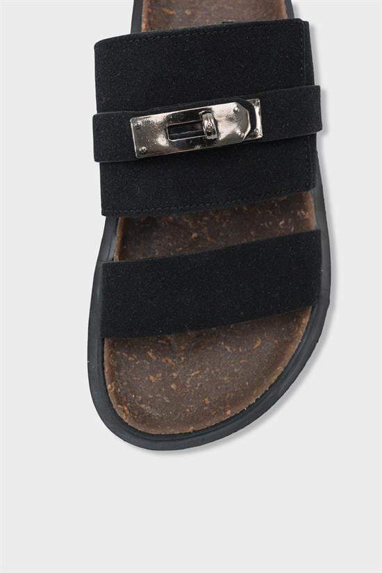 Capone Outfitters 1010 Women Black Sandal image 4