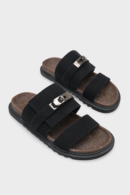 Capone Outfitters 1010 Women Black Sandal image 3